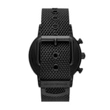 Armani Mens Black Stainless Steel Watch - AR11470