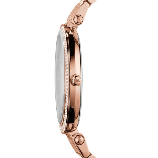 Michael Kors Darci Women Rosegold Gold stainless Steel Watch-MK3192