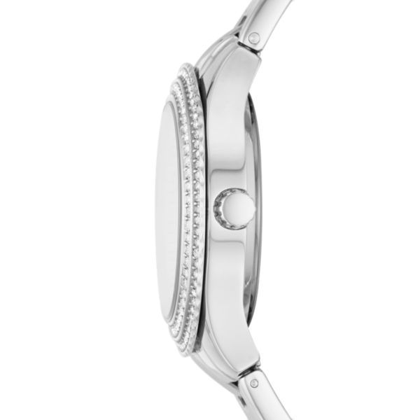 Fossil Stella Three-Hand Date Stainless Steel Watch-ES5137