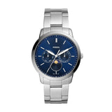 Fossil - Neutra Men'S Silver Stainless Steel Watch-FS5907