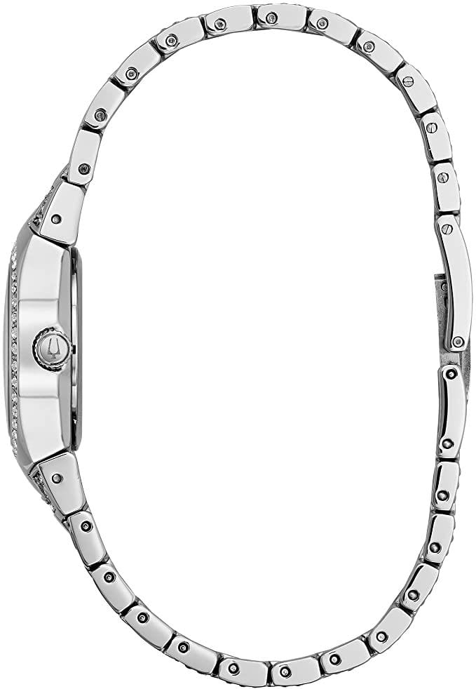 Bulova Ladies Sutton Diamond Collection Silver Watch - 96R208