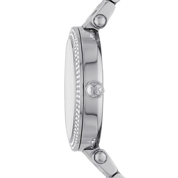 Michael Kors Outlet Parker Womens Silver Stainless Steel Watch - MK6658