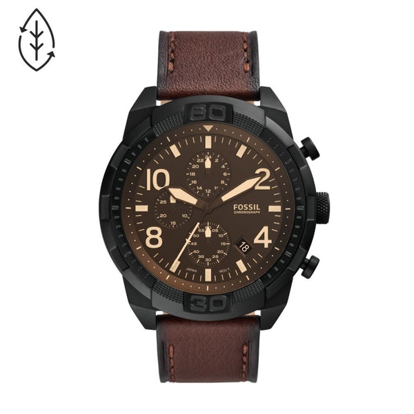 Fossil - Bronson Men's Brown Leather Watch - FS5875