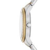 Fossil - Stella Sport Women'S Silver Stainless Steel Watch-ES5107