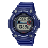Casio Tide Graph Moon Phase - Men's Sports Watch - Blue